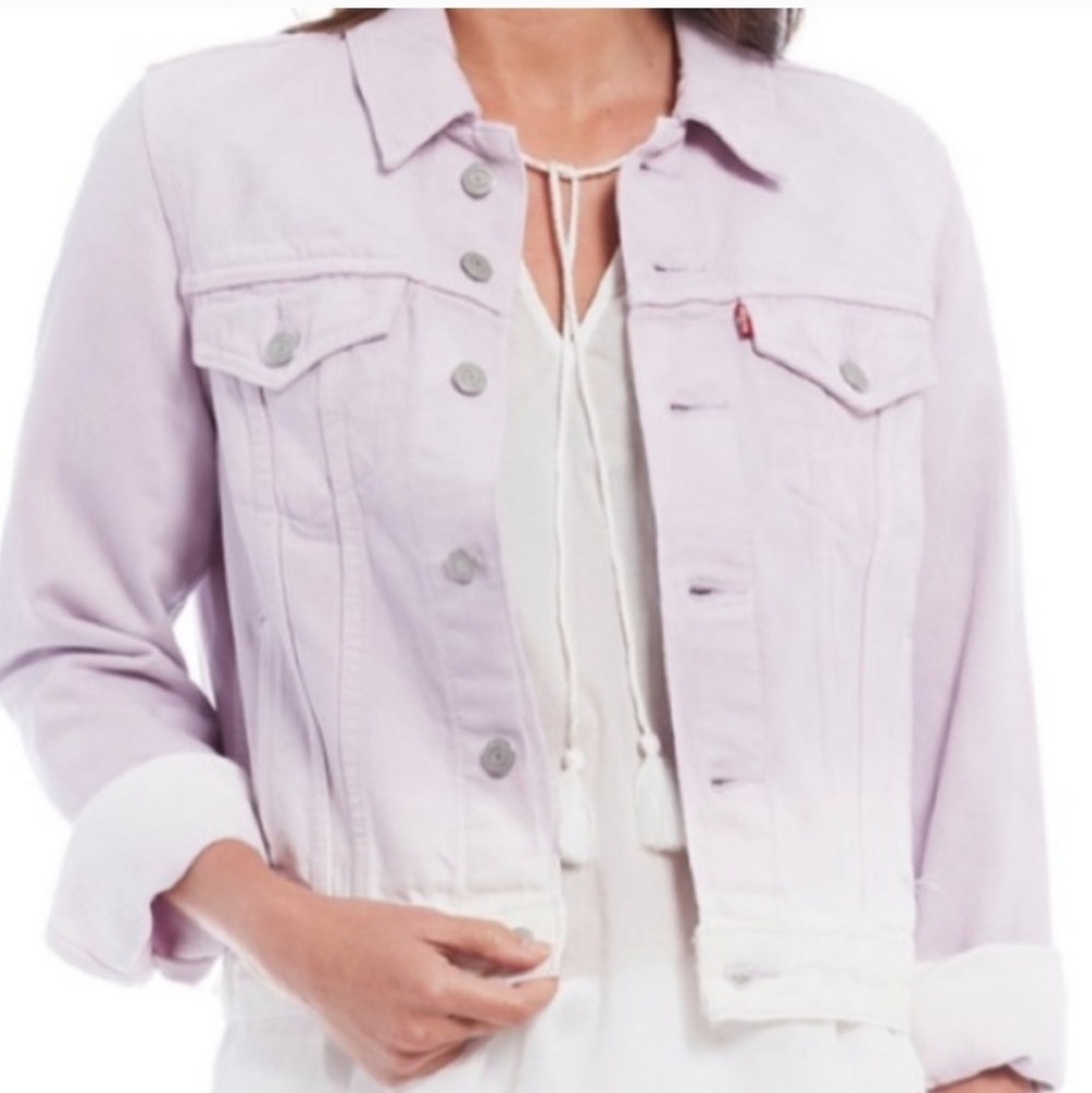 Levi’s Trucker Jean Jacket Lavender Dip